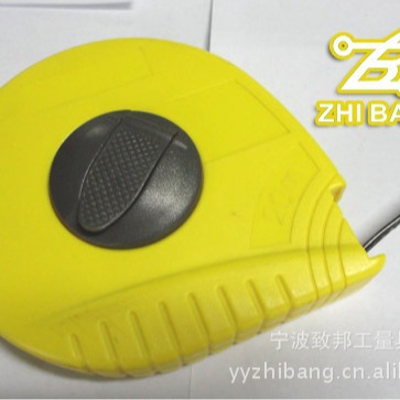 批发ZB-12702韧性ABS圆盘玻璃纤维卷尺