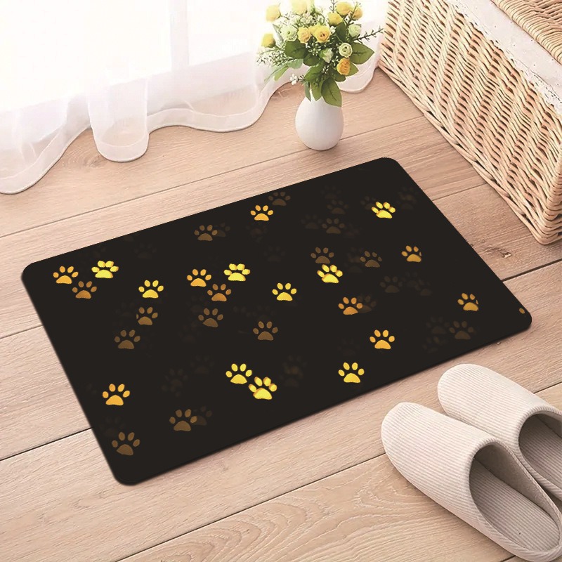 Transfronterizo TEMU alfombra de piso para mascotas resistente al desgaste se puede cortar alfombra de piso de barro de diatomeas absorción de agua americana alfombra antideslizante de secado rápido image 16