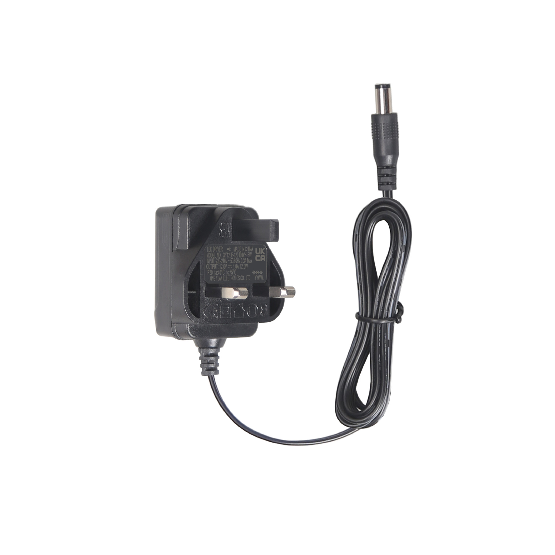 British standard 12W adapter