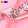Moment 9289skmei square diamond noodles Creative ladies quartz watch wholesale elegant fashion student watch