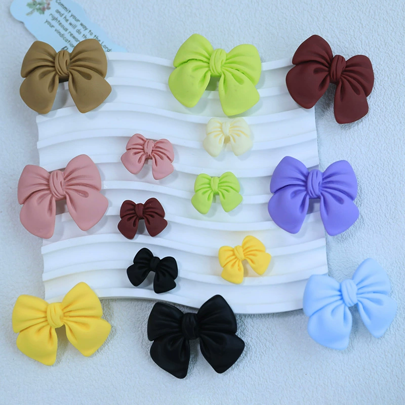 Цветные аксессуары из смолы для бантов, оптом, для самостоятельного изготовления, кремовый клей, чехол для телефона, заколка для волос, аксессуары для волос, материалы ручной работы, комплект аксессуаров