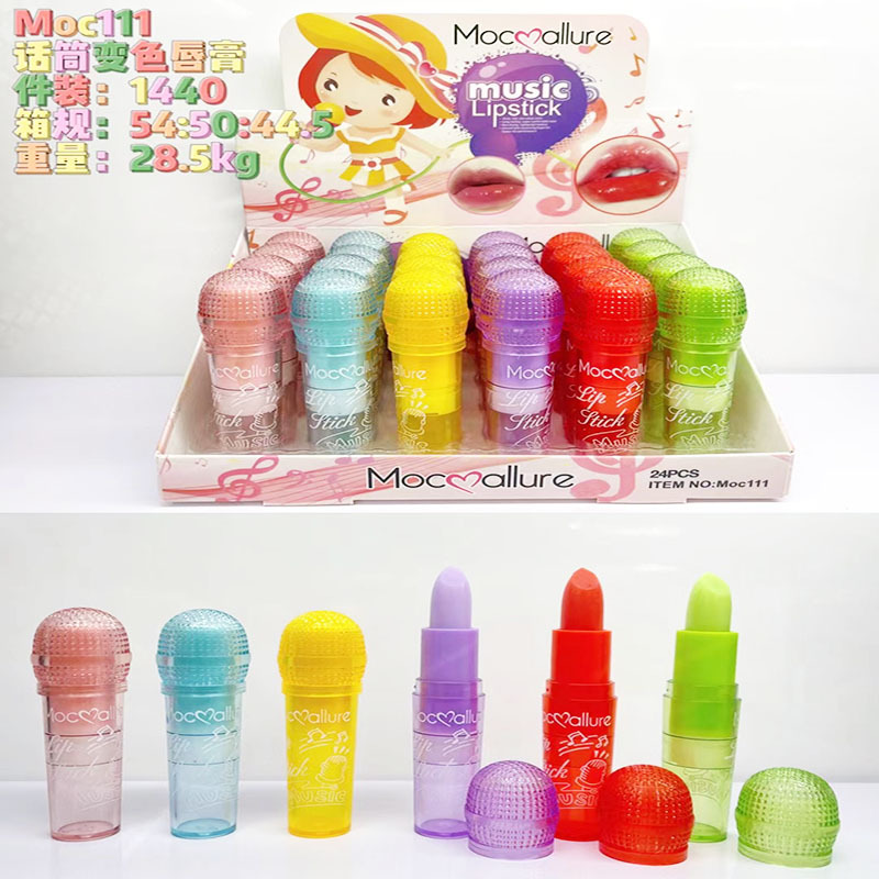 Nuevo Comercio exterior transfronterizo gato garra 6 color mate lápiz labial gato garra color cambiante lápiz labial oso lápiz labial labio esmalte 2in1