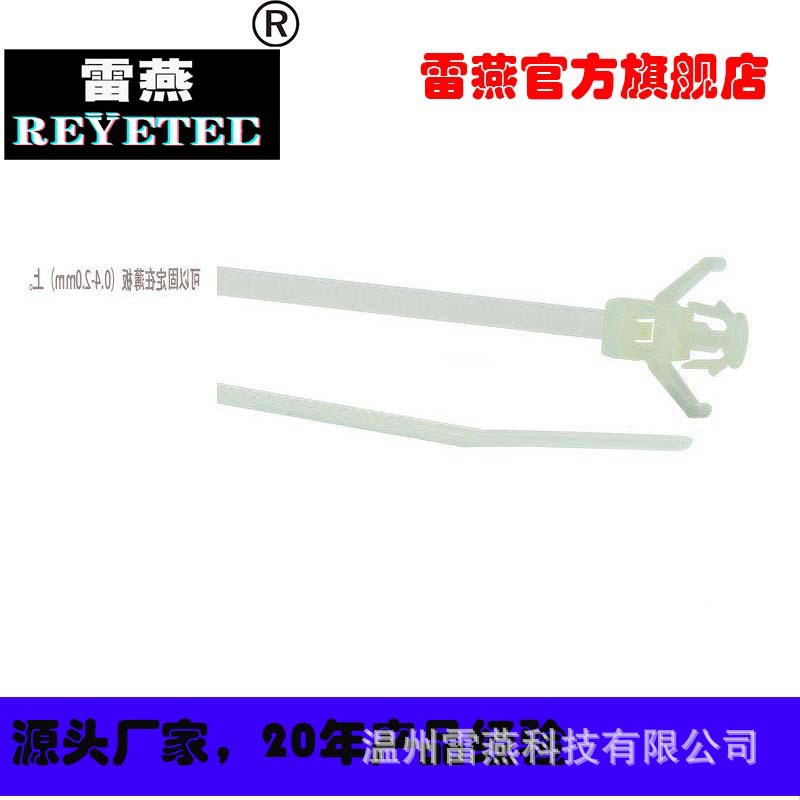 REYETEC带箭头固定式可拆卸扎带126-00195 | LRT18RWPM4.8-PA66-N