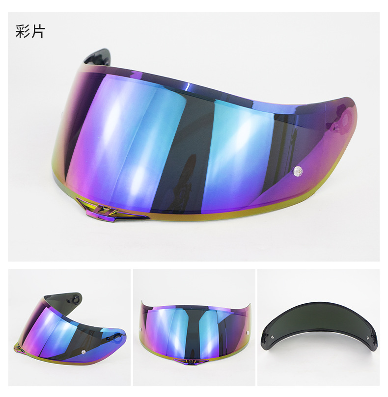 Suitable for Agv Helmet Lenses K1 K3Sv K5 K5S Helmet Lenses, Universal for Day and Night Use, Windproof and Sun Protection