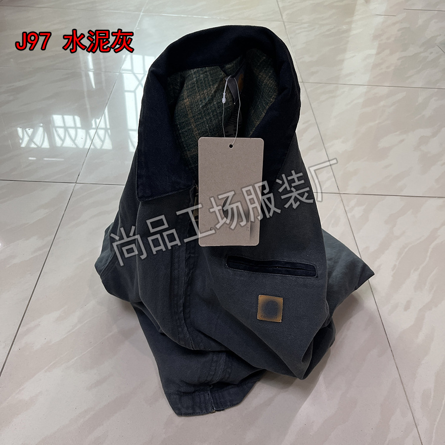 正確版カハT新型J97デロイト重工業水洗いジャケット男性アメリカの定番コートカップル同金