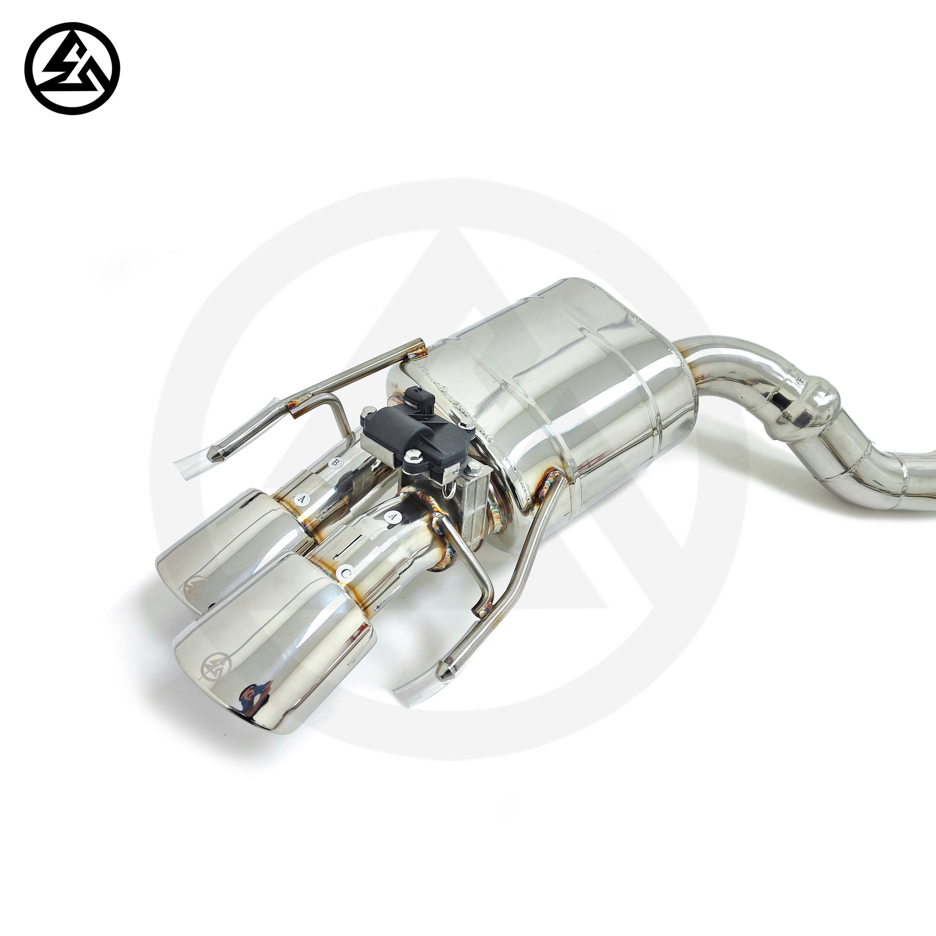Suitable for Lexus RCF RC F 5.0l V8 stainless steel valve electronic RCF cat-back exhaust