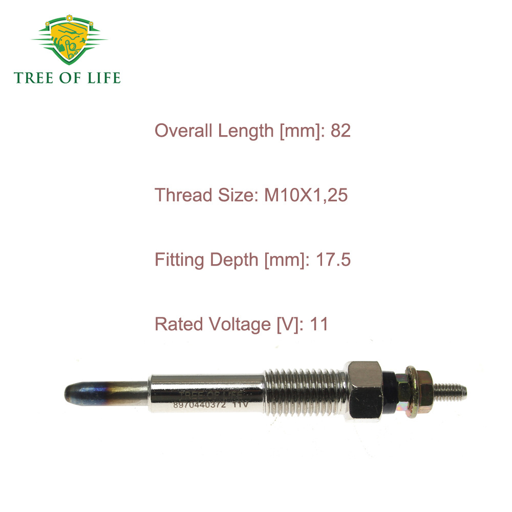 8970440372,1214042,1214085,1214310 is suitable for Isuzu Opel preheating plugs