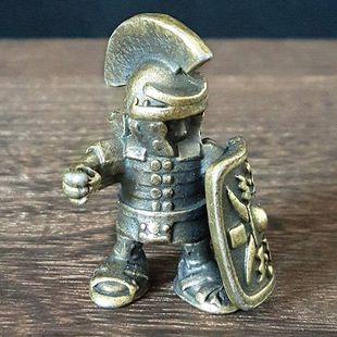Cross-Border Wholesale Creative Soldier Incense Insert Ornaments Metal Household Aromatherapy Stove Incense Burner Incense Insert Plate Incense Line Incense Holder