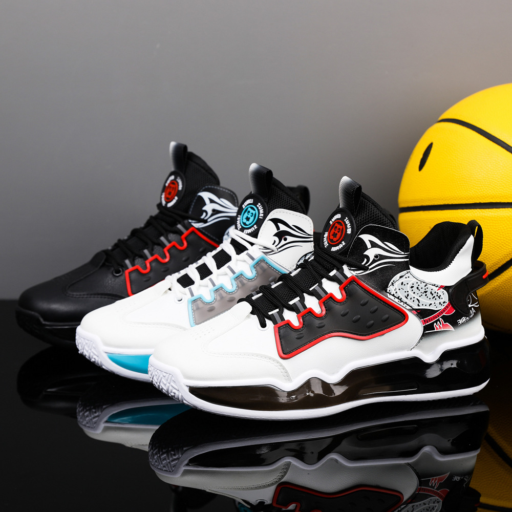 Демисезонная баскетбольная трендовая модная спортивная обувь, повседневная обувь на платформе