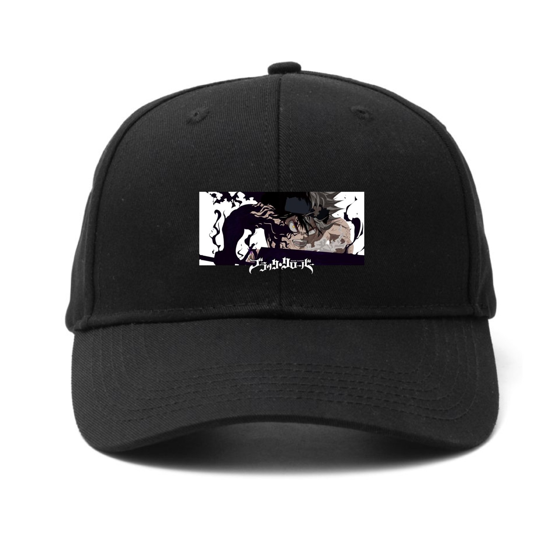Comercio exterior Japón anime negro trébol de cuatro hojas-Black Clover gorra de béisbol al aire libre sombrero estampado