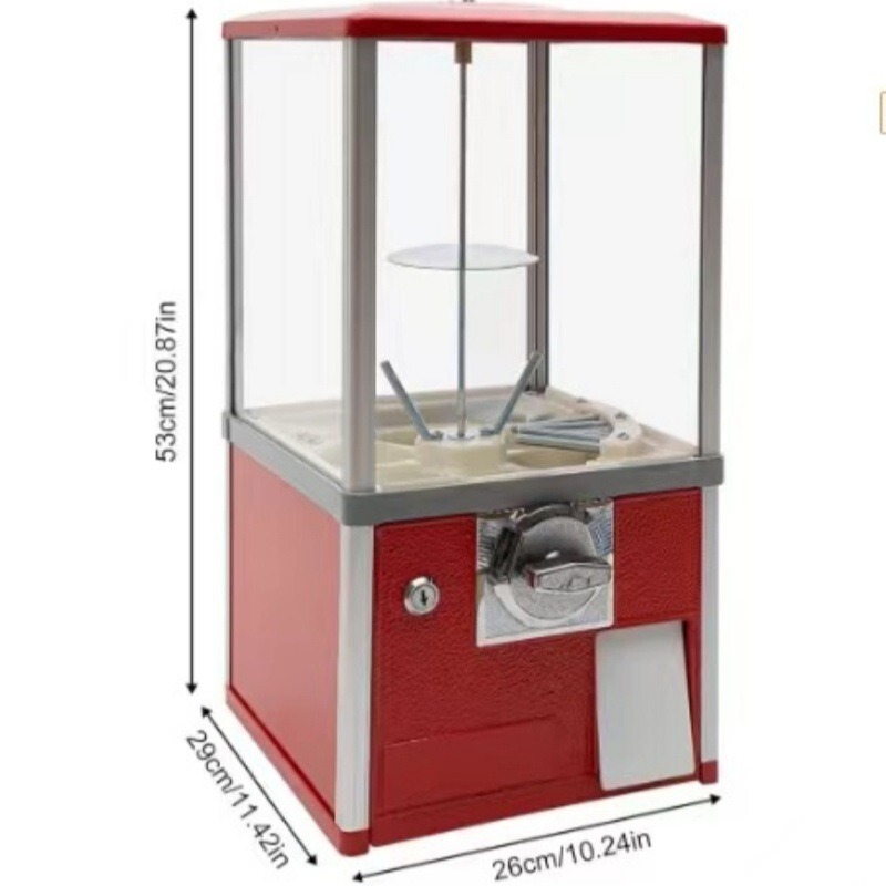 Intelligent Gashapon Machine for Large-Scale Events, Commercial and Home Use, Coin-Operated Bouncy Ball Machine, Self-Service Coffee Capsule Vending Machine, Lottery Machine