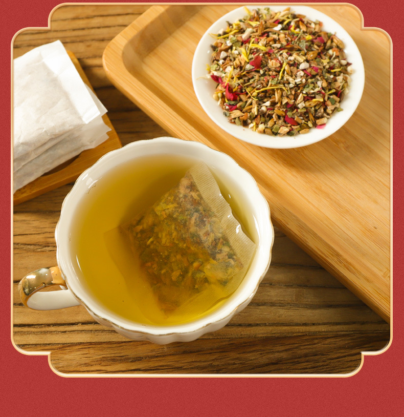 Lemon Hawthorn Lotus Leaf Tea Bags 150g Cold Brewed Herbal Blend with Cassia Barley and Coix Seed specifications