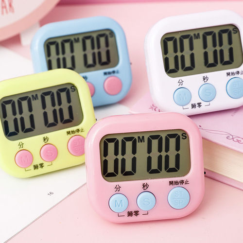 Timer, homework, kitchen reminder, student study, postgraduate entrance examination, electronic clock, time management, self-discipline, timer cooking