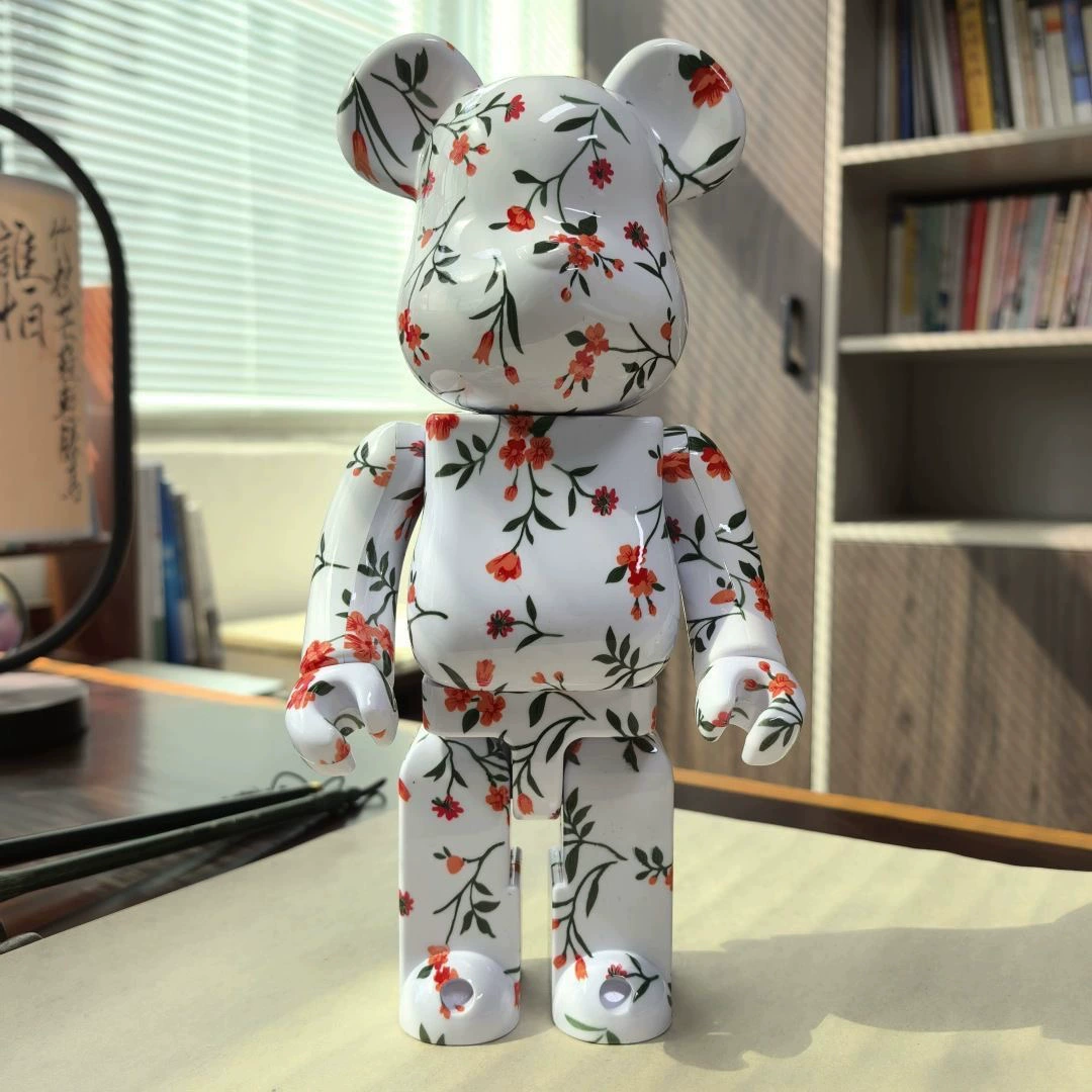 Bearbrick 400% Violent Xiong Fan Gogh — фигура «Подсолнух», кролик, звезда, луна, поверхностный трендовый дизайн