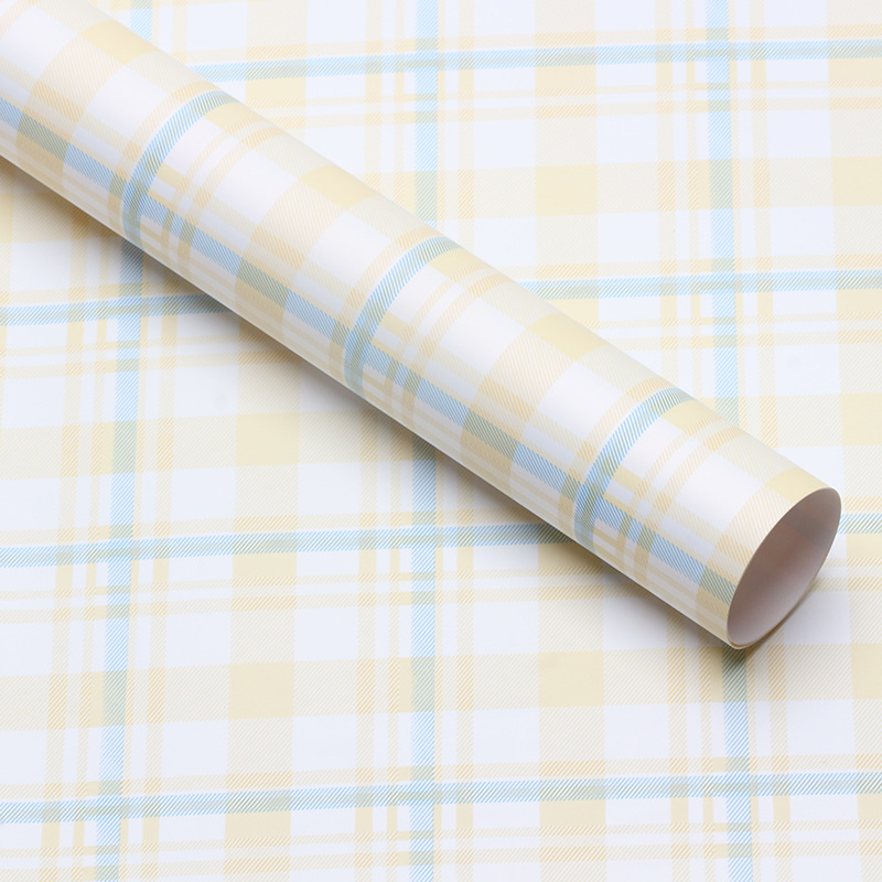 Huaxi estriado de dos colores engrosado papel de embalaje de flores de verano fresco ramo de flores rosas material de papel de embalaje