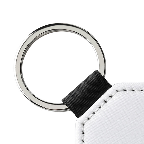 Factory direct supply of heat transfer sublimation keychain litchi pattern pendant heat transfer series