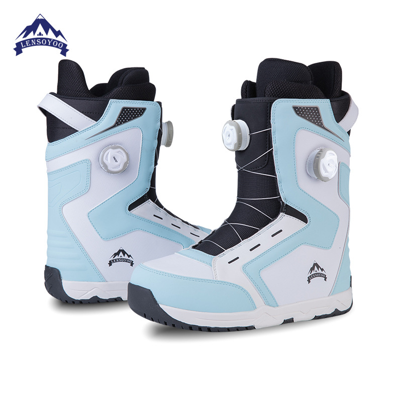 LENSOYOO滑雪鞋双BOA快穿男女款雪具雪鞋滑雪靴单板滑雪鞋|ms