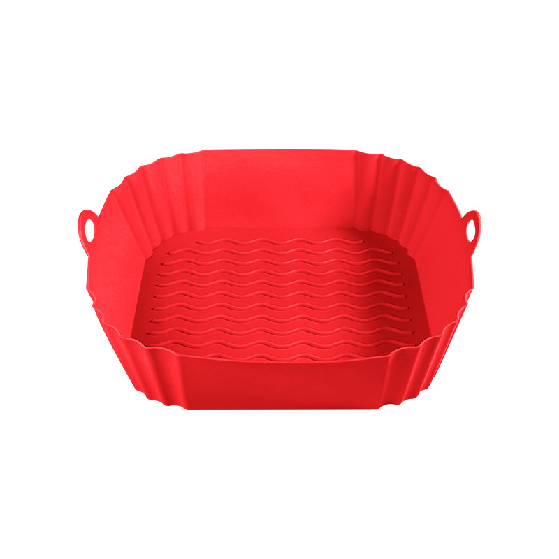 Amazon nuevo aire frito parrilla de parrilla bandeja de parrilla de silicona multifuncional almohadilla de parrilla resistente a altas temperaturas se puede repetir