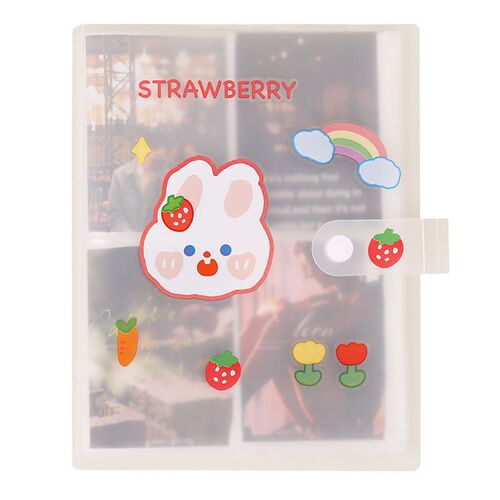 ins Polaroid Photo Album Small Card Photo Paper Storage Album Commemorative Photo Collection Card Album Star Chasing Girl Frosted Transparent T
