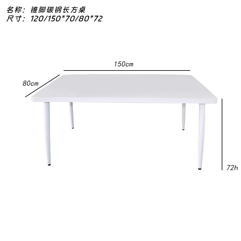 Mesa de balcón de ocio al aire libre patio de aleación de aluminio decoración de bocadillos tienda de té de leche centro comercial jardín terraza mesa comercial residencial