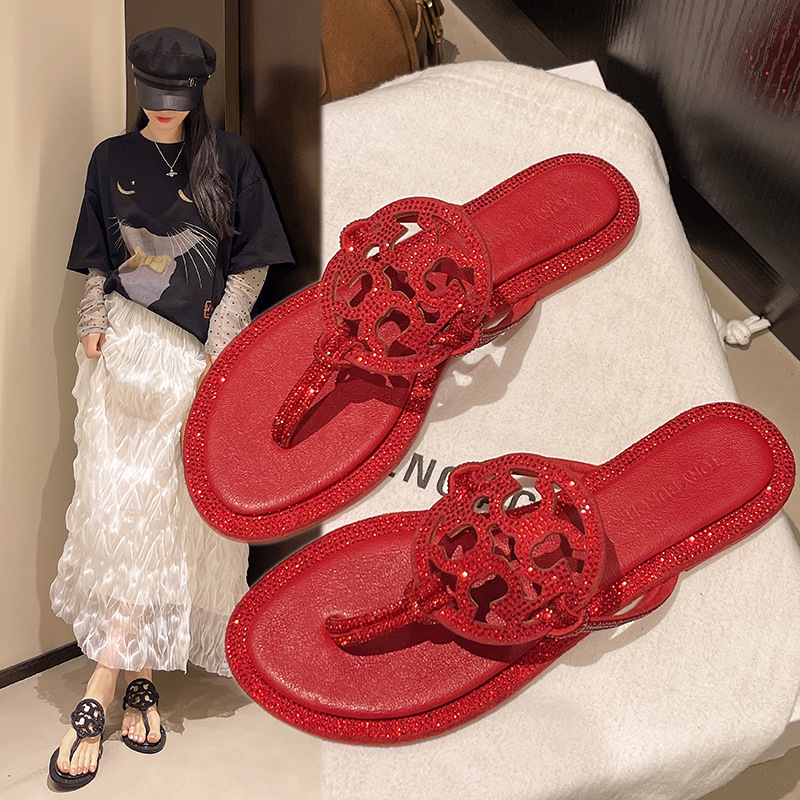 Zapatillas bonbon mujeres TB zapatillas de sandallas de playa zapatillas frías comercio exterior transfronterizo zapatillas al por mayor