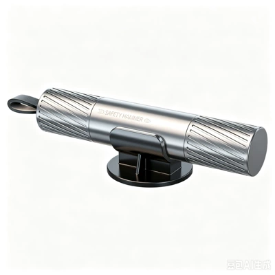 window breaker, emergency seatbelt | Qəza çəkici - ac02-bare-device-without-color-box-or-glass-1-piece-in-opp-bag-silver