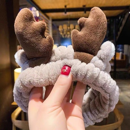 Women's Face Washing Hair Tying Gadget Children's Hairband Elastic Hair Tying Band Wide Edge for Applying Face Masks Headgear Men's Washing Toothbrush Headband