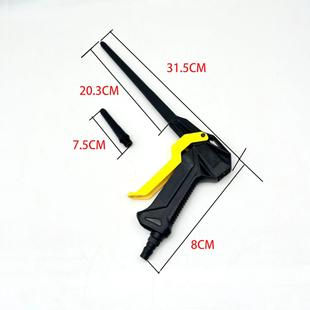 Pressure storage type PA dust blowing gun pneumatic high pressure dust removal gun dust sweeping air blowing gun car washing supplies car beauty tools
