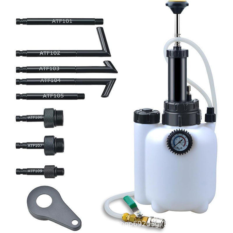 3L Manual Automatic Transmission Oil Change Machine, Transmission Change Machine with Eight-Piece Set of Refueling Connectors