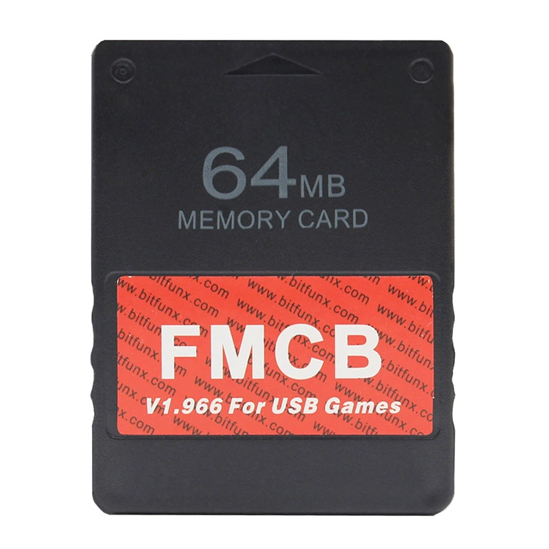 Карточка памяти PS2 подходит для толстых машин FMCBV1.966ForUSBGames поддерживает PS2PS1 карта памяти 64MB