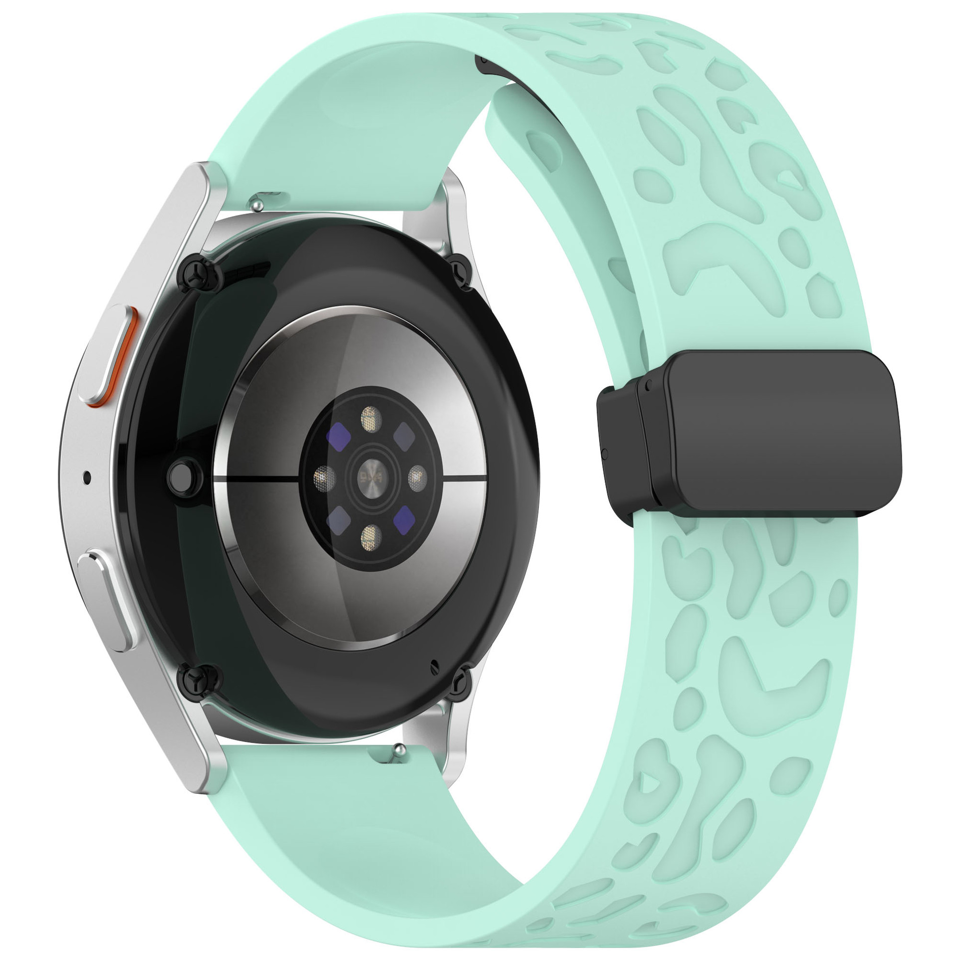 Compatible with the universal leopard print magnetic clasp strap of Huawei and Samsung Galaxy watch5 pro watch5 undefined