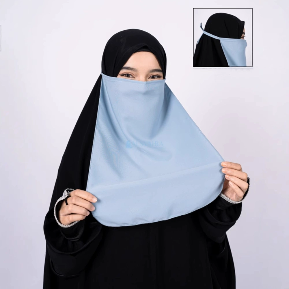 Tiktok AliExpress Летняя дышащая дубайская мода тюрбан однослойный шифоновая вуаль Малайзия H503