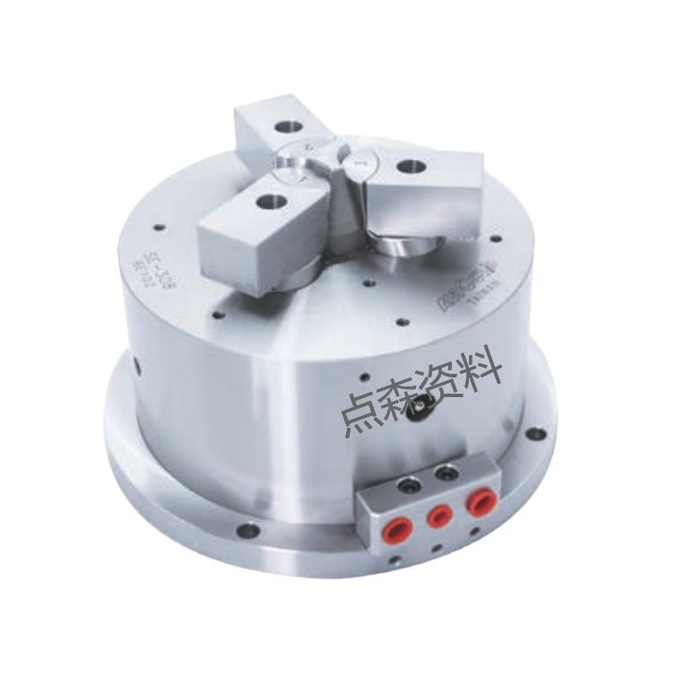 台湾佳贺卡盘Autogrip固力普SE-306立式内张后拉式嘉贺液压卡盘