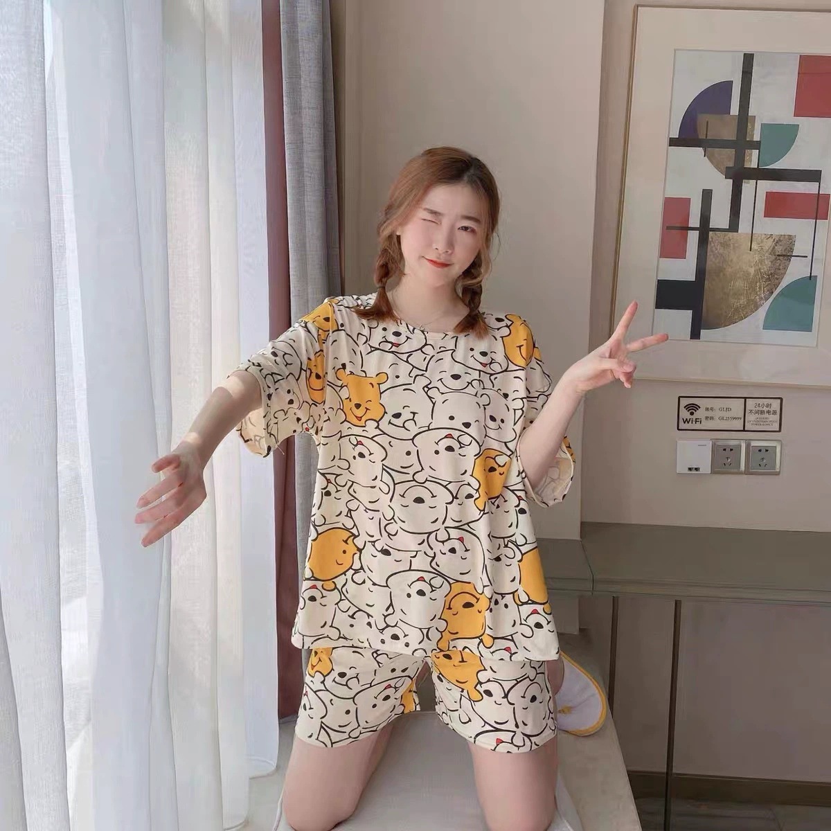 Traje de manga corta - oso manwini