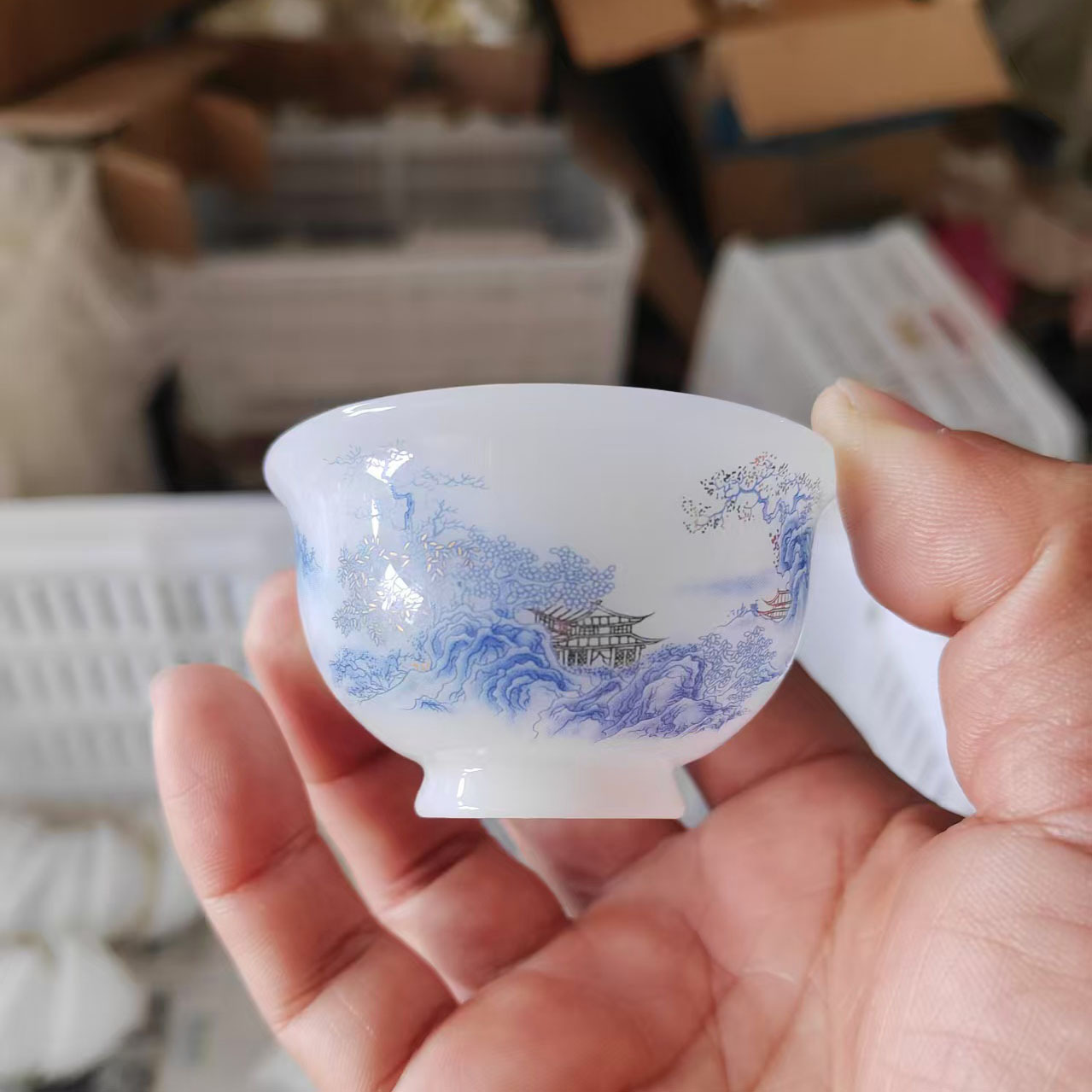 Puyu Jinxiu Shanhe 리버스 컵 50ml