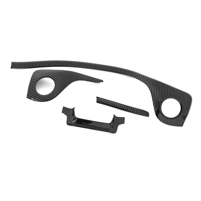 Other Automotive Interior Supplies Armrest Gear Frame Steering Wheel - for-meta-plusatto-3-special-for-rhd-right-hand-drive-4-pieces-of-center-control-trim-abs-carbon-fiber-texture-34565604