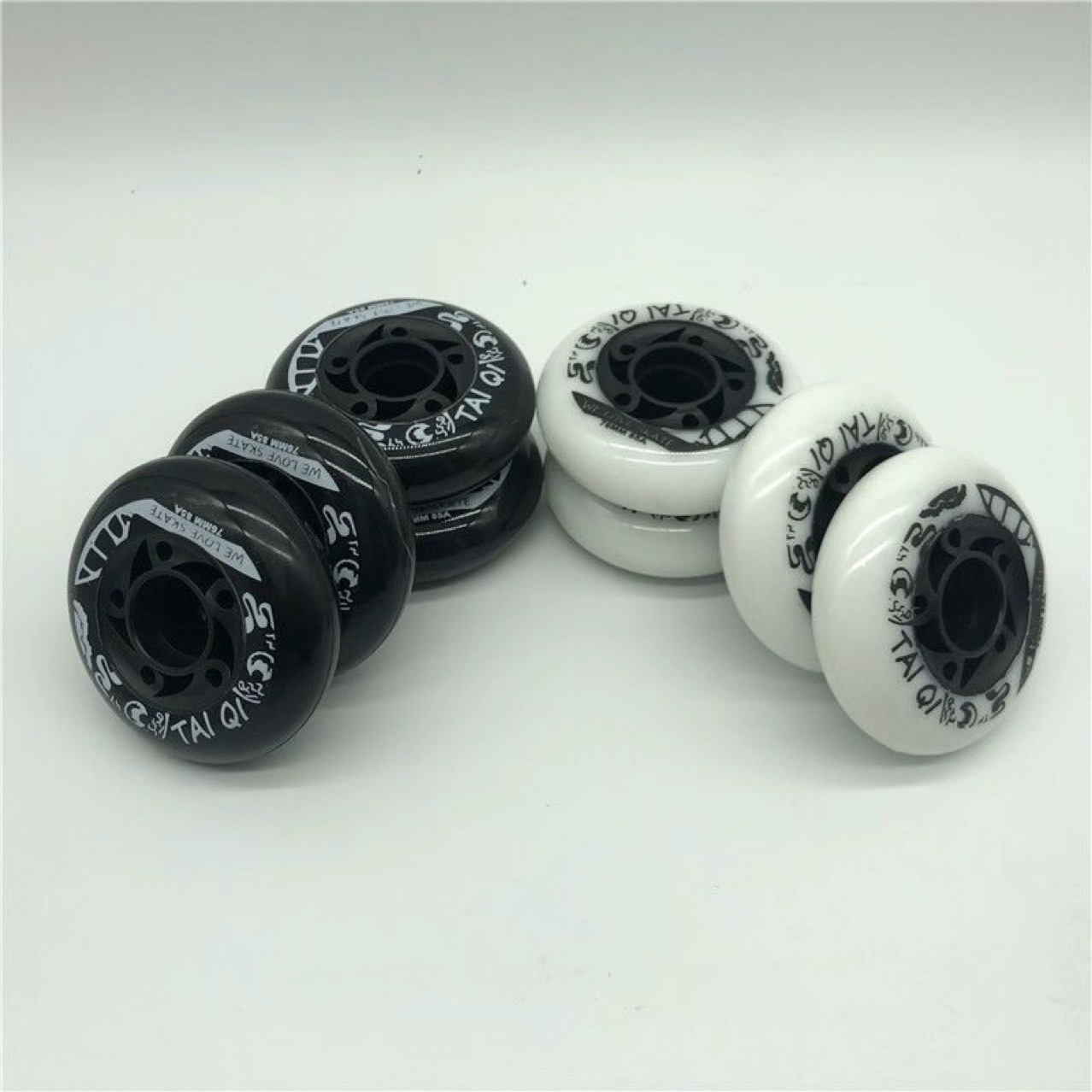Authentic High Elasticity Wear Resistant Roller Skate Wheels for Inline And Freestyle Skating with Brake System_voghion.com