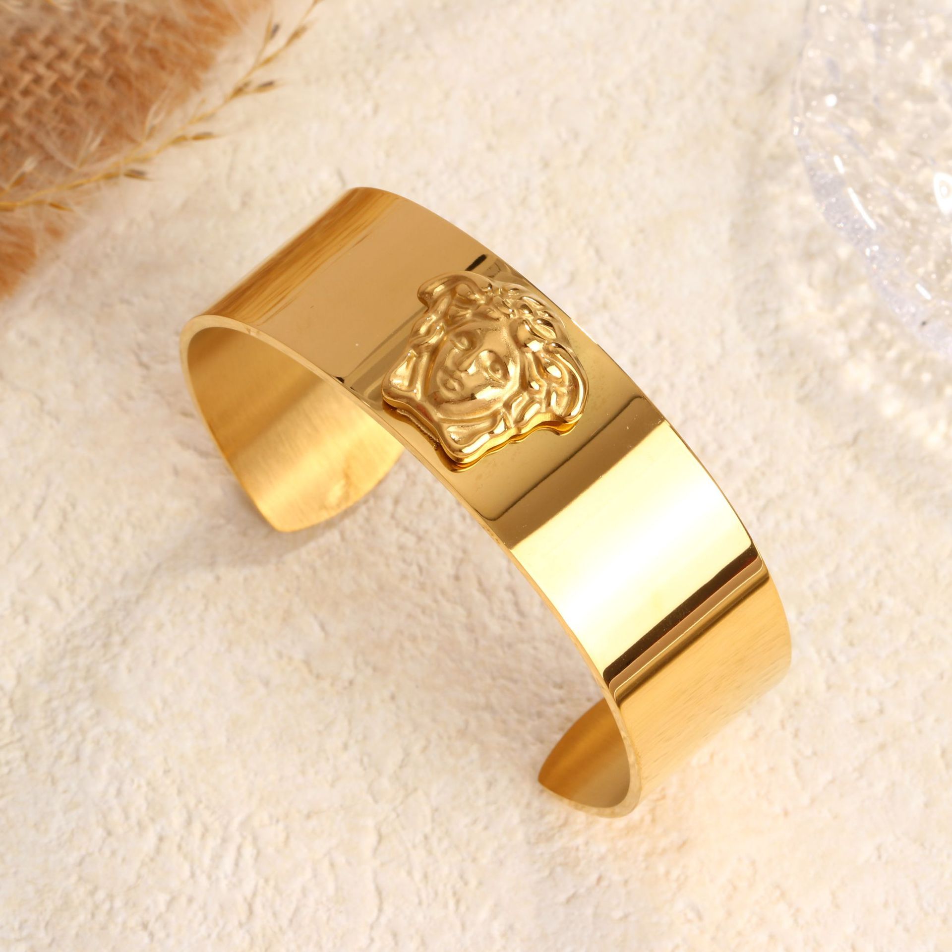 75 헤드 오픈 브레이슬릿 골드