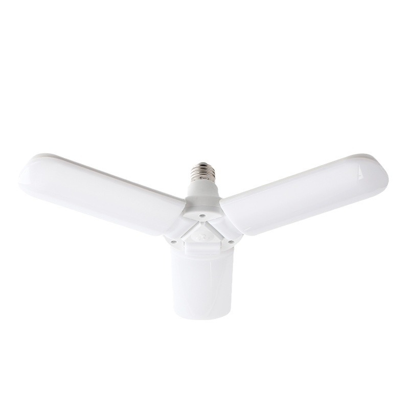 Lámpara LED Plegable de 3 Aspas E27 110V 220V de Plástico PP Plegable para Garaje image 6