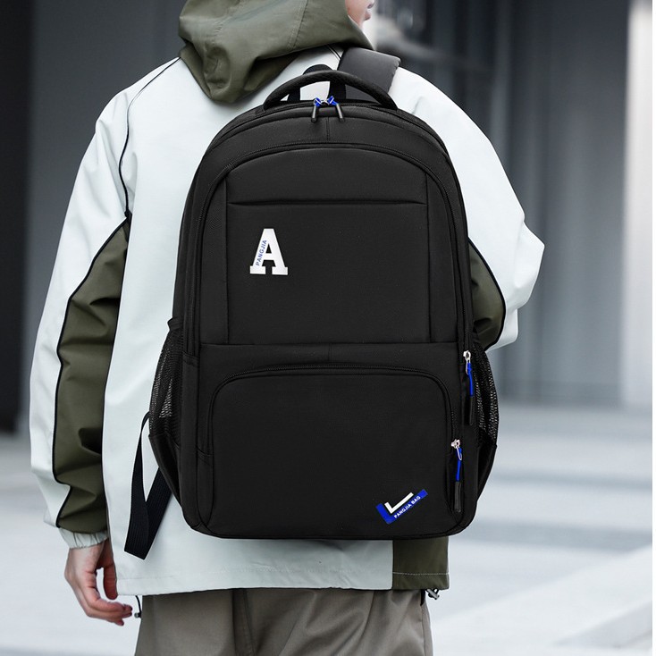 Mochila urbana simple para hombres nueva gran capacidad de viaje multicapa mochila de almacenamiento impermeable bolso de hombre ligero