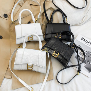 Fashionable one-shoulder bag, underarm bag, shoulder bag, phone bag, crocodile print, western style