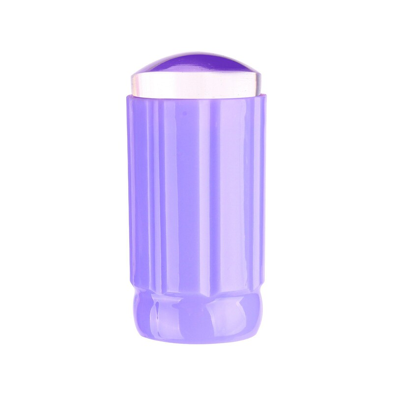 可擦拭美甲硅胶印章法式巨粘透明印花工具DIY美甲钢板图案转印章|undefined