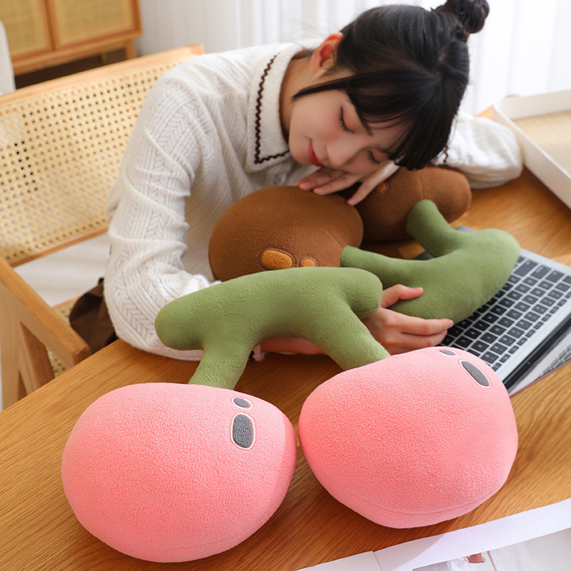 Cereza adorable almohada sofá decoración cereza para su almohada de cuello en forma de U multifuncional almohada para dormir mejor amiga regalo de cumpleaños