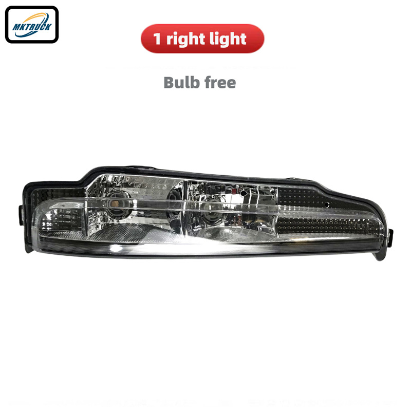 Atego Truck Front Fog Light Steering Light para Mercedes-Benz Heavy Parts Light Assembly Front Signal Assembly with Base