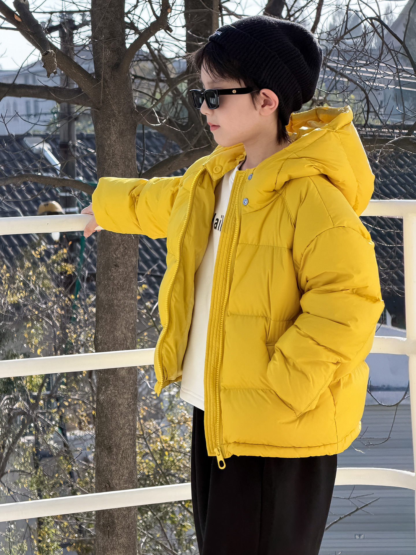 Chaqueta de plumón para niños chaqueta de invierno para niños chaqueta de pan 2025 ropa de invierno para niños engrosado 90 chaqueta blanca para niños