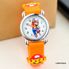 Silica gel children's cartoon quartz electronic watch, 3D