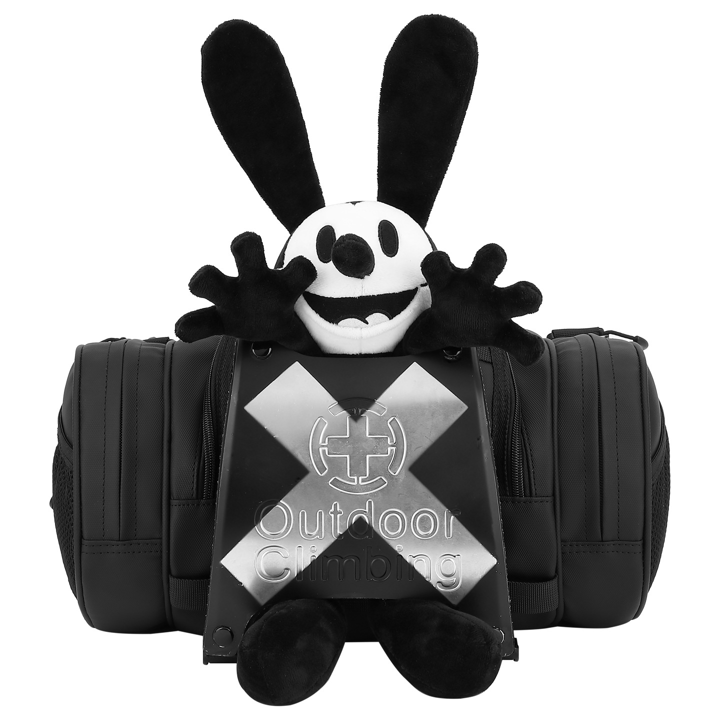 Multifunctional Side Bag, Internet Celebrity Cycling Bag, Single-Sided Waterproof Calf Modified Rainproof Large-Capacity Hanging Bag, Mickey Mouse Backpack