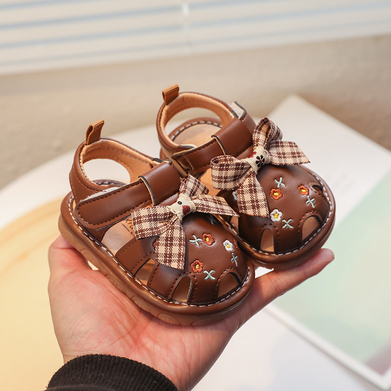 Baby's name is sandals, summer children's baby walking shoes, soft soles, non slip, 0-2 year old, male and female_voghion.com