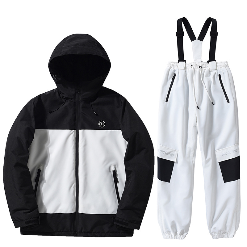 Black white trousers