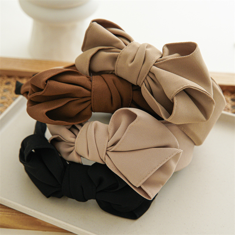 Women's Elegant Sweet Bow Knot Cloth Hair Band display picture 5